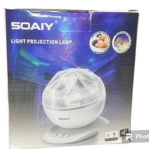 Northern Light Projector 8 Light Changing Auto Shut Off  Adjustable Volume